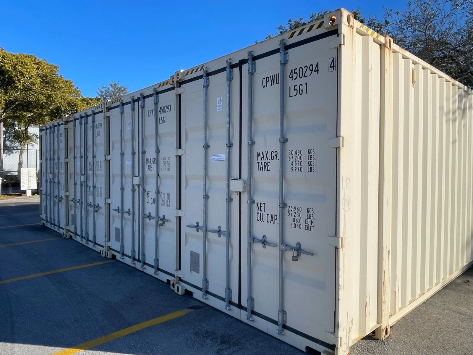 45’ High Cube Shipping Container