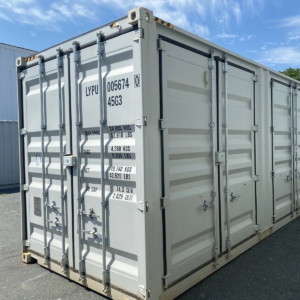 40ft High Cube New Shipping Container open side one trip