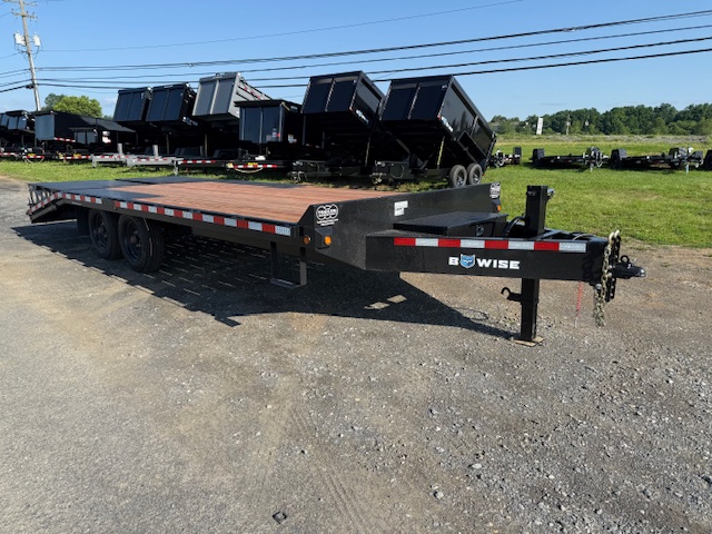 2025 BWise 8 x 20 Deckover Equipment Trailer – Full Width Ramps