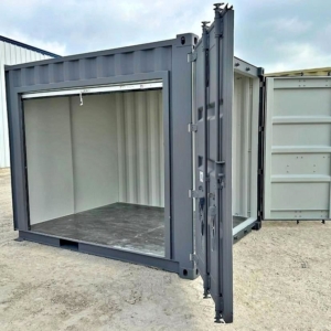 10 Ft Shipping Container With Roll Up Doors available for sale