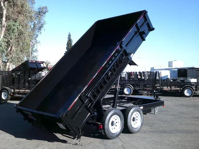 7 X 14 Carry-On Patriot Dump 14K Trailer - Image 4